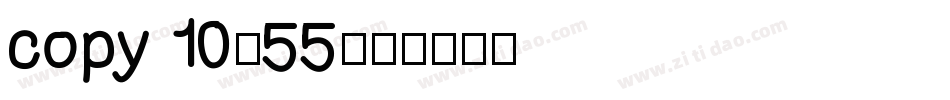 copy 10_55字体转换
